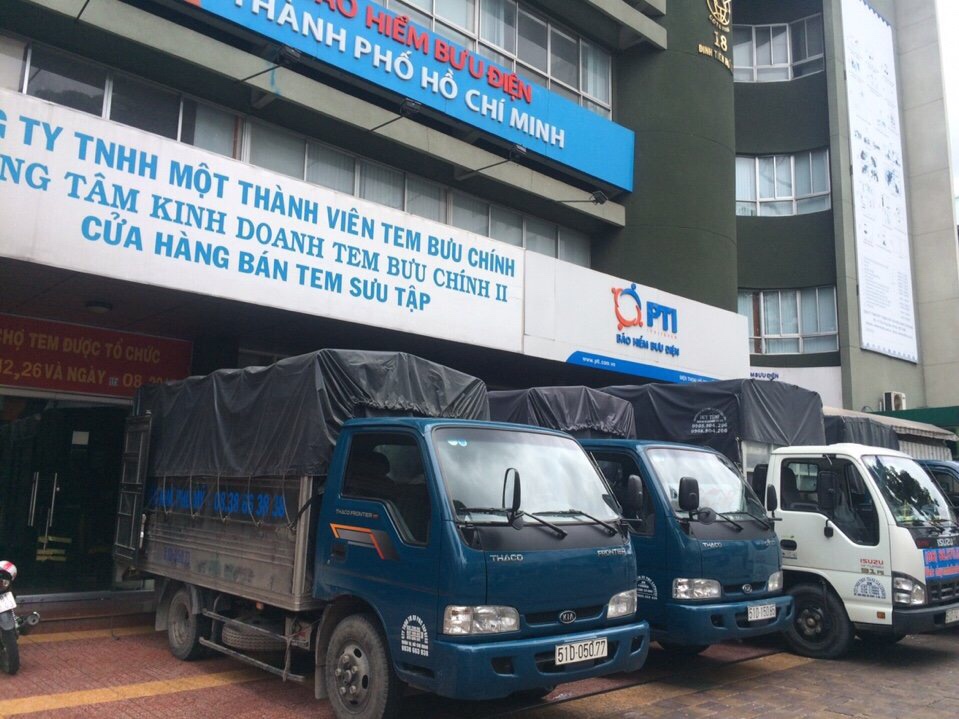 Hệ thống xe tải Dịch vụ chuyển nhà quận 5 giá rẻ tại TPHCM công ty Thành Tâm