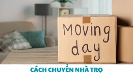 Cách chuyển nhà trọ khi không có người hỗ trợ