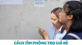 Cách tìm phòng trọ giá rẻ gần trường cho tân sinh viên
