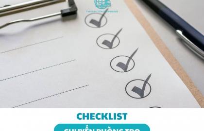 Checklist chuyển phòng trọ chi tiết – hướng dẫn quy trình chuyển phòng trọ nhanh chóng