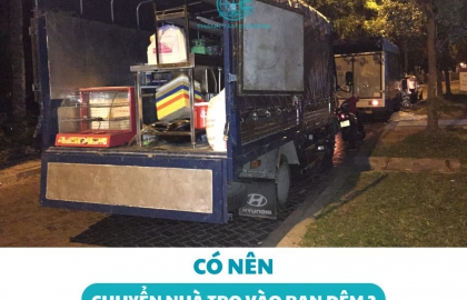 Có nên chuyển nhà trọ vào ban đêm ?