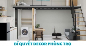 Bí quyết decor phòng trọ như căn hộ cao cấp