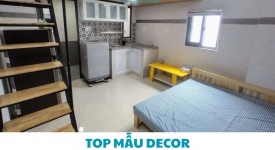 10+ Mẫu decor phòng trọ 15m2 không gác