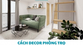 Cách decor phòng trọ có gác lửng đẹp & tiện nghi