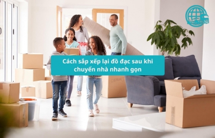 Cách sắp xếp lại đồ đạc sau khi chuyển nhà nhanh gọn
