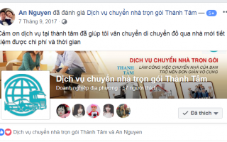 Công ty chuyển nhà trọn gói tại TPHCM chuyên nghiệp