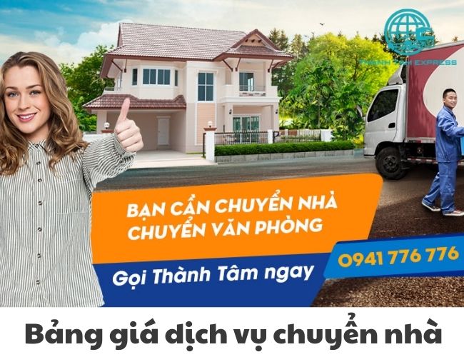 báo giá chuyển nhà trọn gói