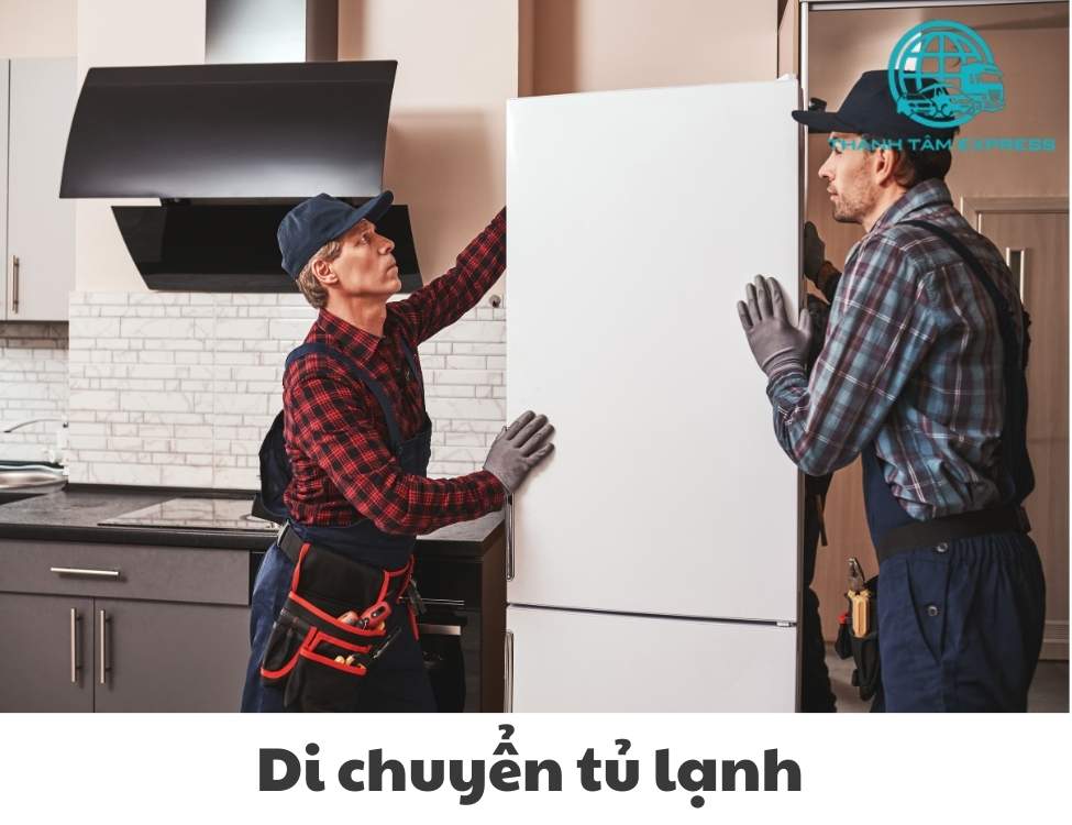 chuyển tủ lạnh lên tầng cao