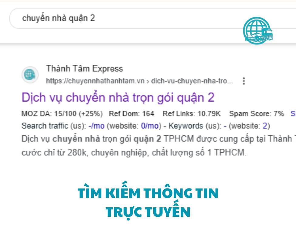 Tìm kiếm thông tin trực tuyến