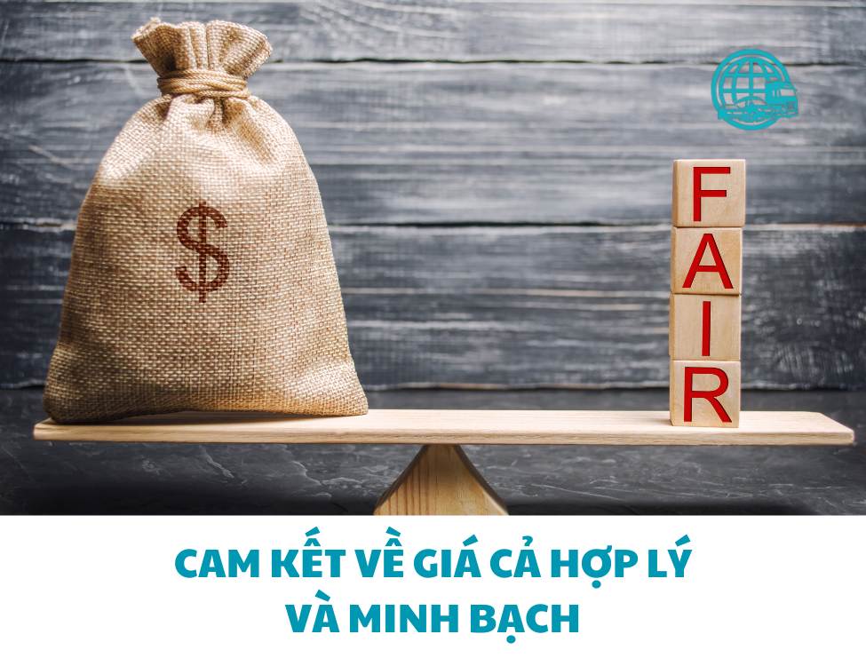 Cam kết về giá cả hợp lý và minh bạch