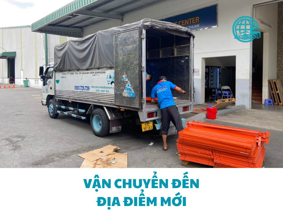 Vận chuyển đến địa điểm mới