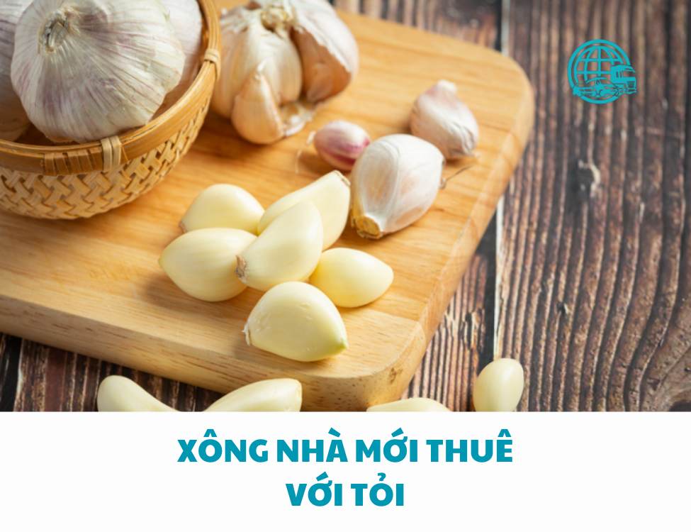 Cách xông nhà mới thuê với tỏi