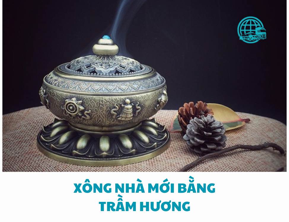 Cách xông nhà mới bằng trầm hương