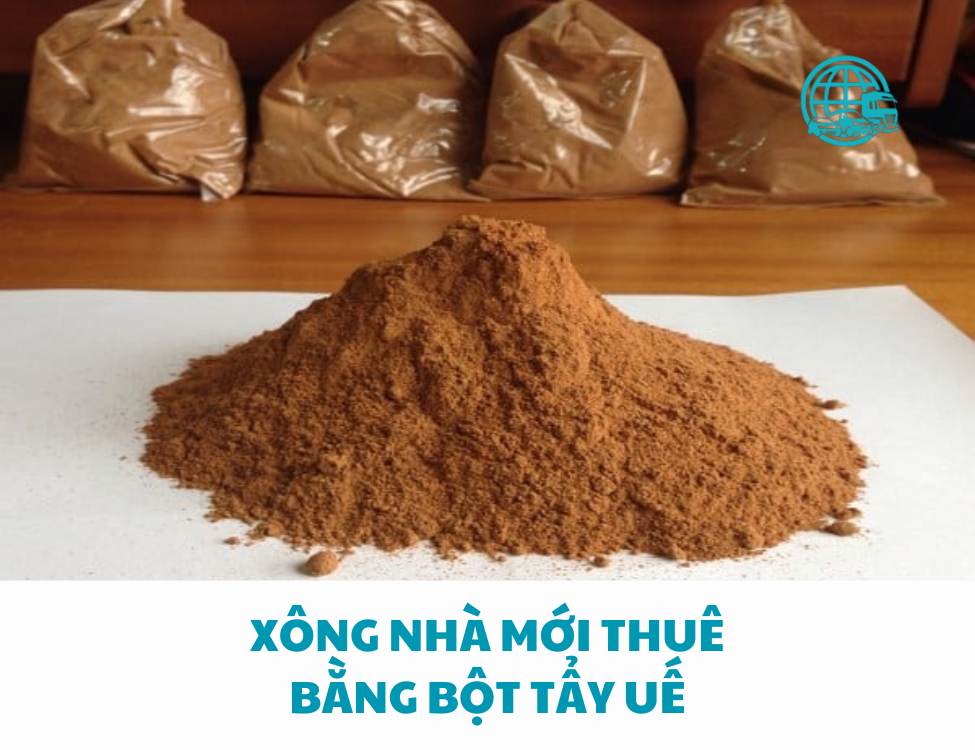 Cách xông nhà mới thuê bằng bột tẩy uế