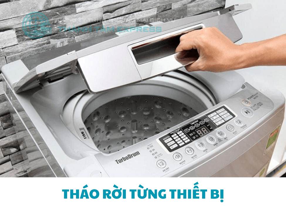 Tháo rời từng thiết bị