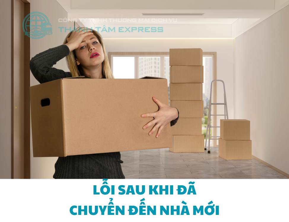 Lỗi sau khi đã chuyển đến nhà mới
