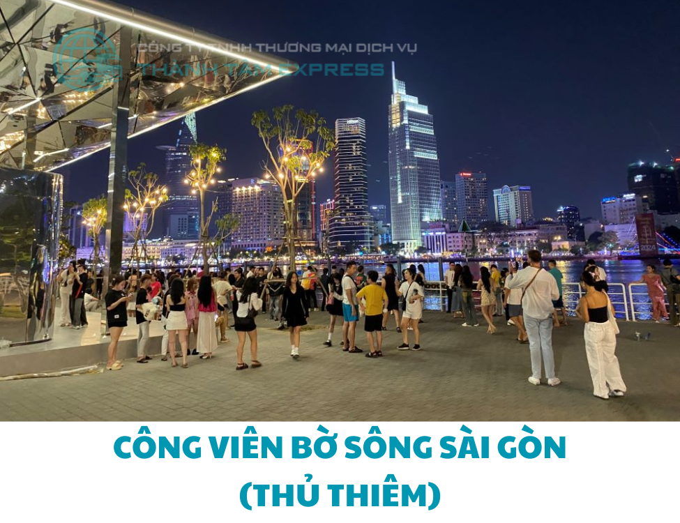 Công viên bờ sông Sài Gòn (Thủ Thiêm) và bãi thả diều