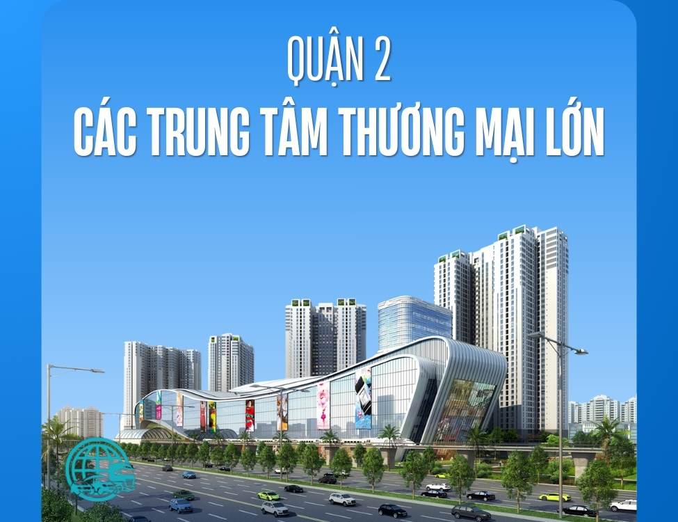 trung tâm thương mại lớn ở Quận 2