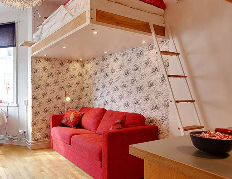 decor phòng trọ 12m2 không gác