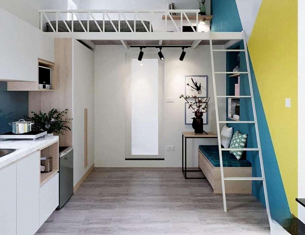 mẫu thiết kế phòng trọ đẹp cho sinh viên