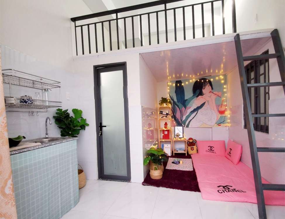 mẫu thiết kế phòng trọ đẹp cho sinh viên
