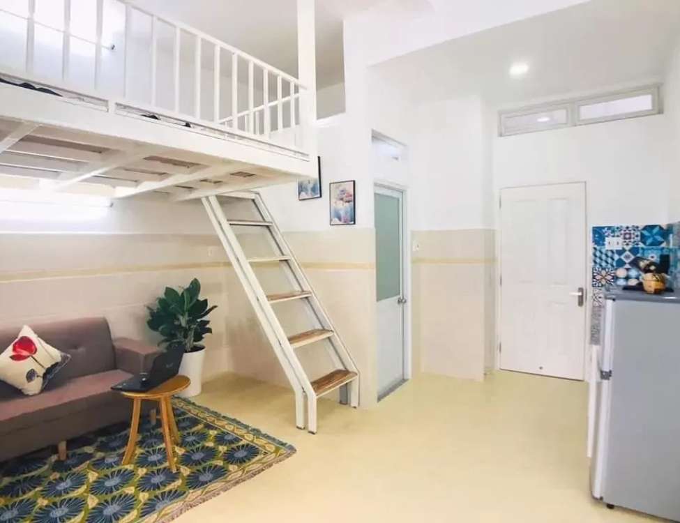 decor phòng trọ 16m2