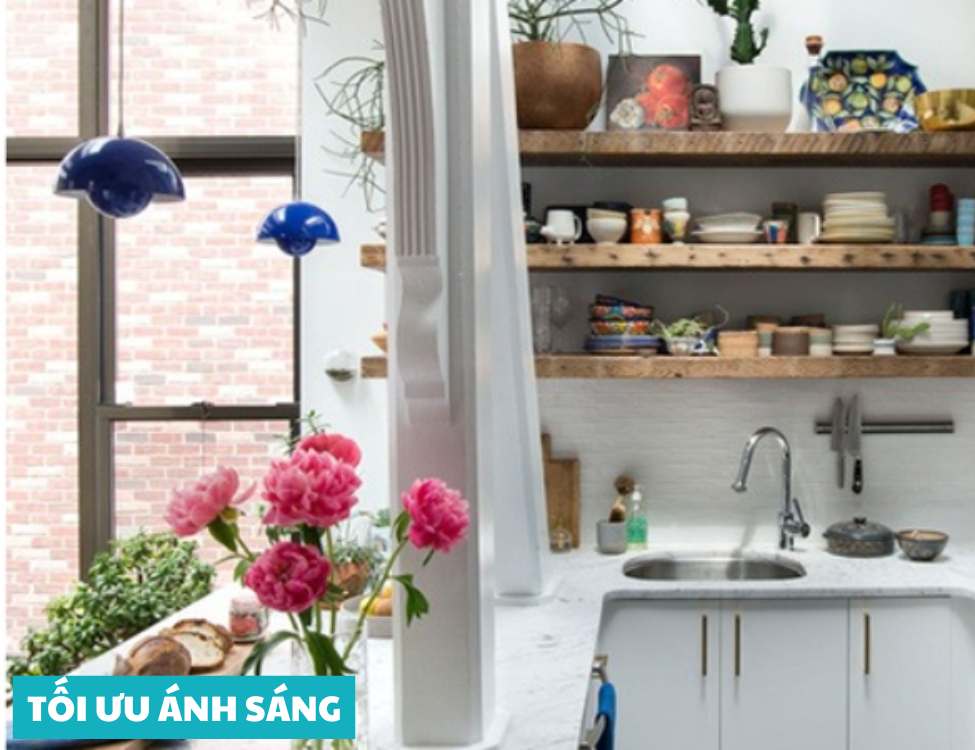 decor bếp nhà trọ