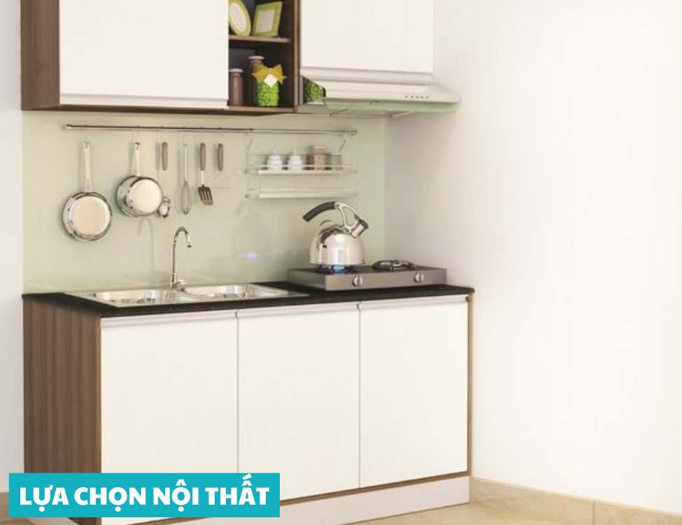 decor bếp nhà trọ