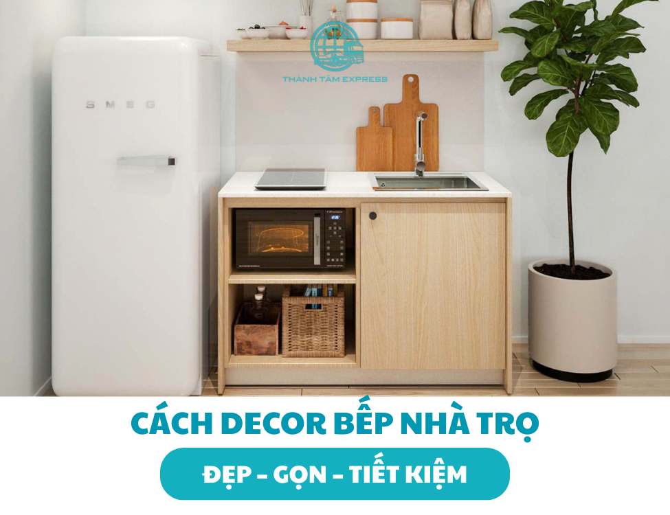 decor bếp nhà trọ