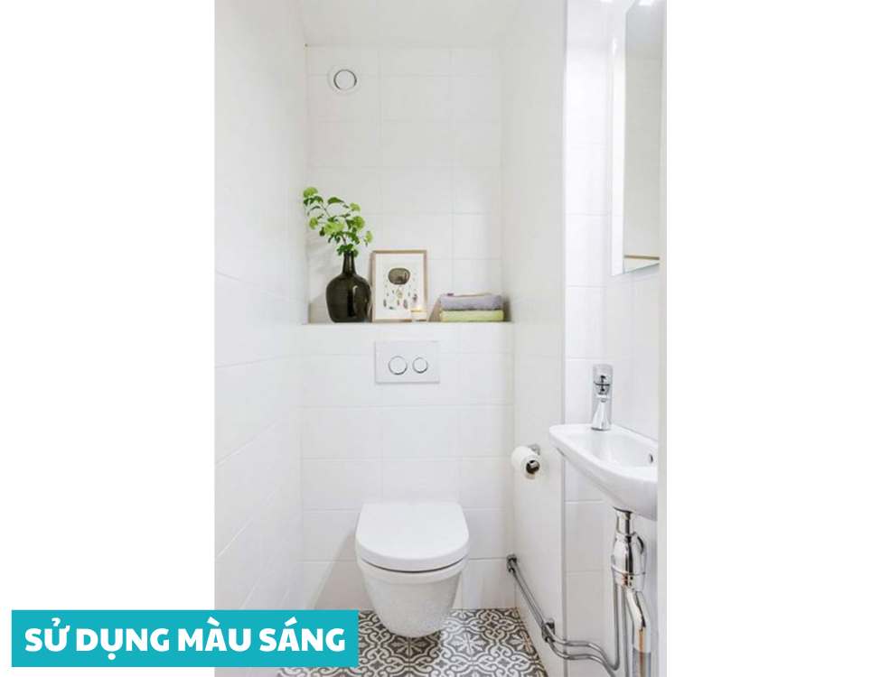 decor nhà tắm phòng trọ