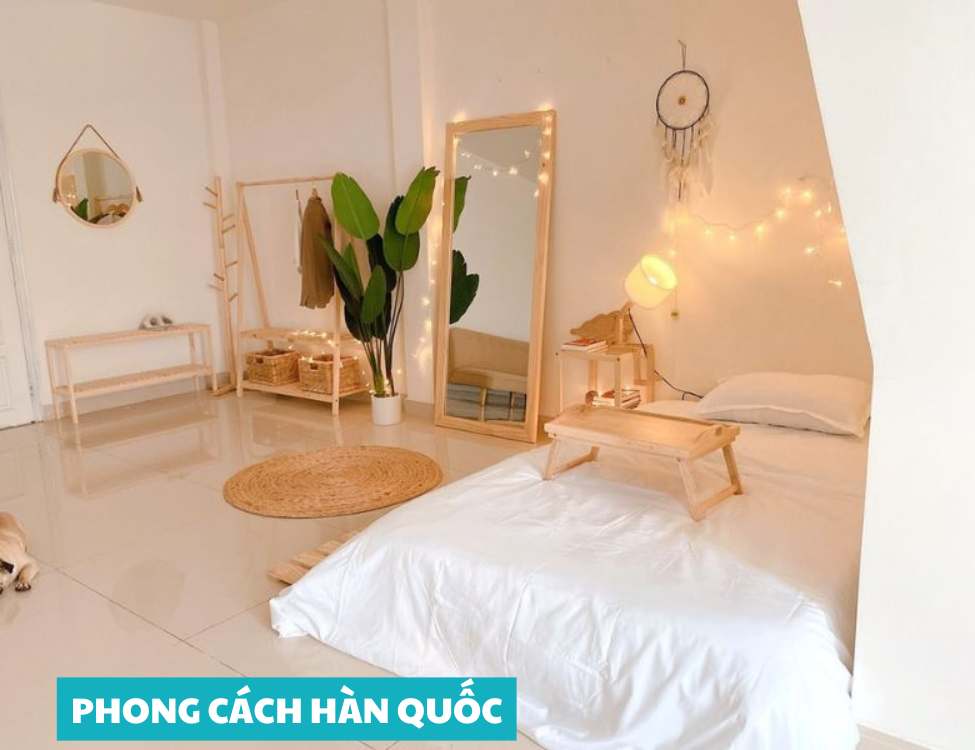 Phong cách tối giản / phong cách Hàn Quốc – nhẹ nhàng, tinh tế, gọn gàng
