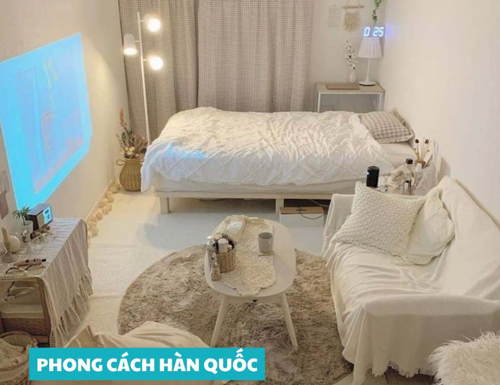 Phong cách tối giản / phong cách Hàn Quốc – nhẹ nhàng, tinh tế, gọn gàng