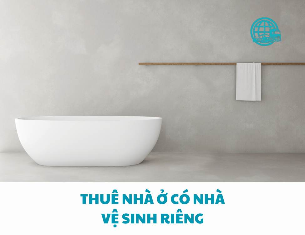 Thuê nhà ở có nhà vệ sinh riêng