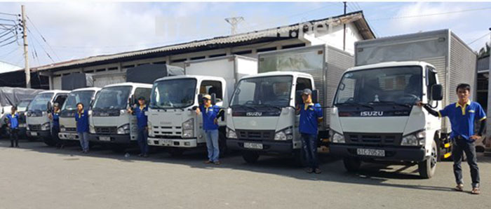 Dịch vụ cho thuê xe tải TPHCM chở hàng tại Thành Tâm