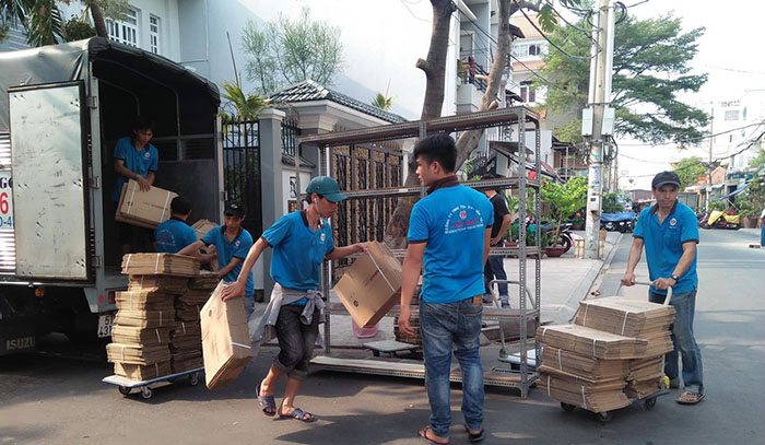 Dịch vụ chuyển nhà trọn gói Hồ Chí Minh tại Thành Tâm