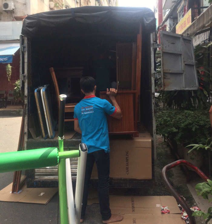 Dịch vụ chuyển nhà tại công ty Thành Tâm tại TPHCM