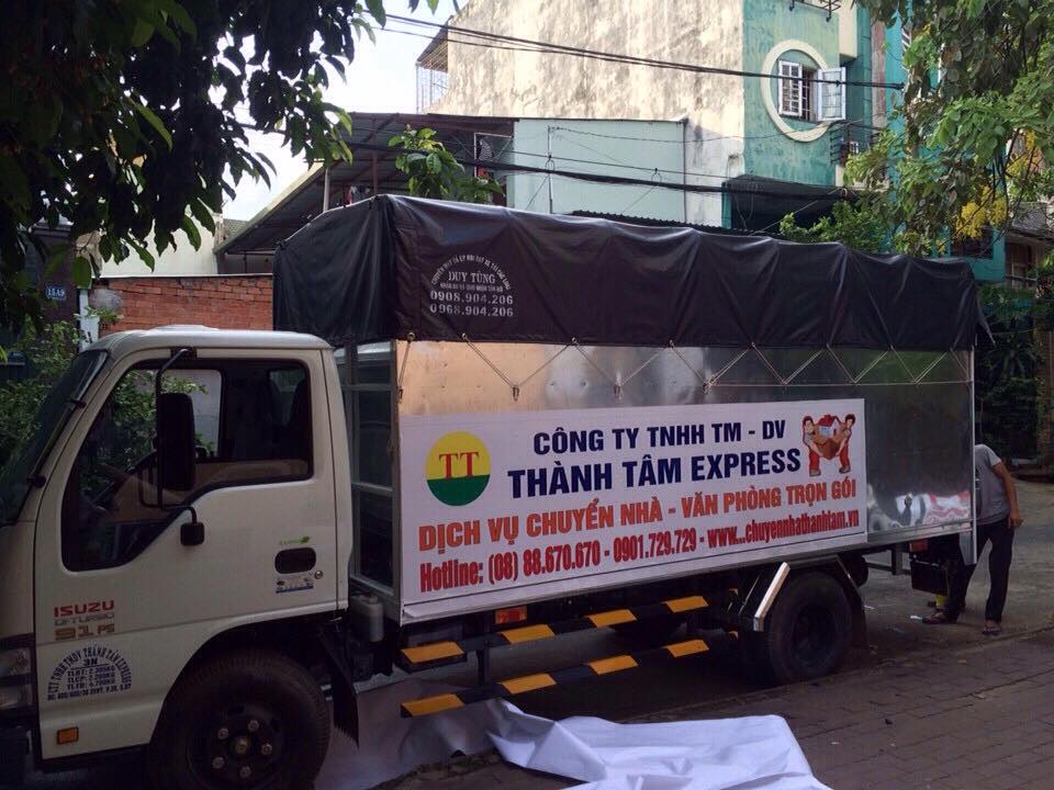 Dịch vụ xe chuyển nhà uy tín - chất lượng tại Thành Tâm Express