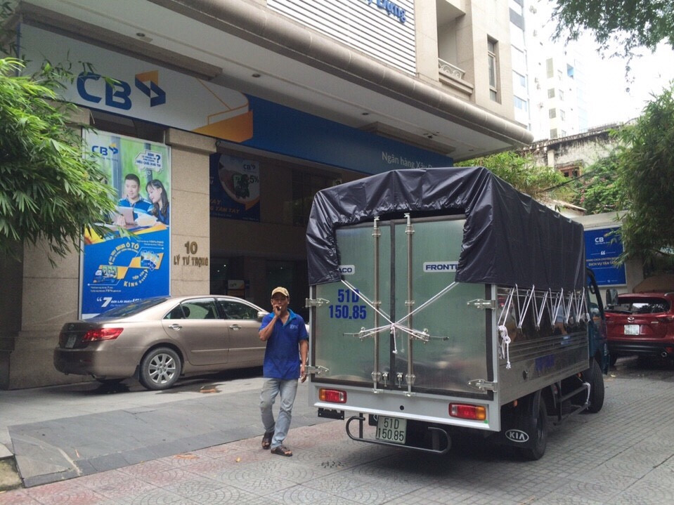 Xe taxi tải chuyên dụng dịch vụ chuyển nhà quận Phú Nhuận TPHCM